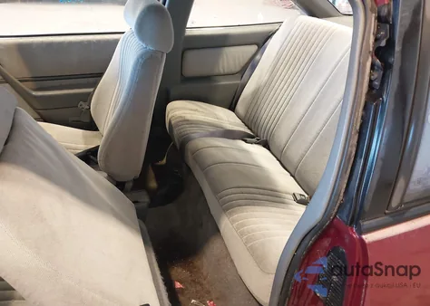 1991 Pontiac Sunbird Le from USA, damaged, VIN 1G2JB14K0M7591996